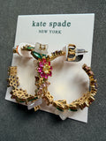 Kate spade floral earrings