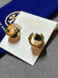 Pre-loved Tory Burch hoop earrings