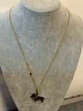 Juicy Couture Dachshund Necklace Y2K Charm