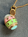 Juicy Couture Long Necklace Egg Charm – Limited Edition 2008 – 60–65 cm