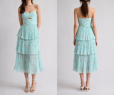 Self-portrait long dress UK size 12