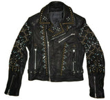 DIESEL BLACK GOLD Landito leather jacket size IT48 M