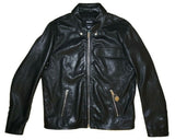 DIESEL L-GIOTA LEATHER JACKET SIZE L 100% AUTHENTIC