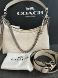 Coach Juliet 25 white signature bag