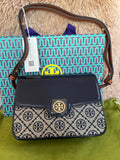 Tory Burch Robinson monogram-pattern shoulder bag