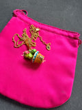 Juicy Couture Long Necklace Cactus Charm – “Choose Juicy” – 60–65 cm