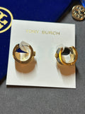 Pre-loved Tory Burch hoop earrings