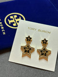 Pre-loved Tory Burch star earrings