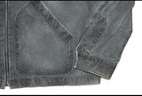 DIESEL J-CHART Men’s Jacket Grey Washed Zip Utility IT50 Large L Authentic