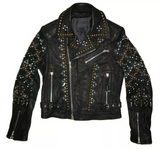 DIESEL BLACK GOLD LANDITO LEATHER JACKET SIZE 48 (M)