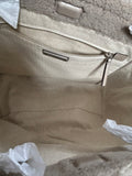 RRP USD748 Tory Burch Ella Shearling Chain tote