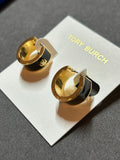 Pre-loved Tory Burch hoop earrings