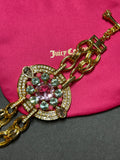 Juicy couture vintage inspired bracelet