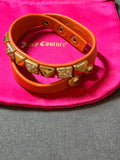 Juicy couture leather bracelet