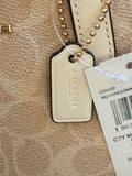 Coach mini signature tote bag