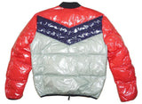 DSQUARED2 Men’s Colour Block Down Puffer Bomber Jacket Size 46 S74AM1278 – Authentic