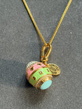 Juicy Couture Long Necklace Egg Charm – Limited Edition 2008 – 60–65 cm