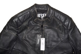 DIESEL L-TEAM LEATHER JACKET SIZE M