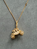 Juicy Couture Long Necklace Carriage Charm 60–65 cm