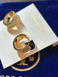 Tory burch hoop earrings