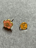 Tory Burch flower logo stud earrings