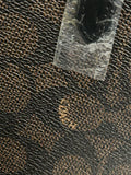Coach Mollie Tote Bag 25 in signature coated canvas