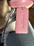 Coach laurel pink heart shoulder/hand bag