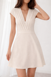 Sandro white dress size 2