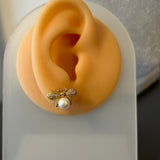 Kate spade pearl bee earrings