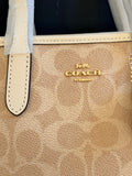 Coach mini signature tote bag