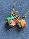 Juicy Couture Long Necklace Cactus Charm – “Choose Juicy” – 60–65 cm