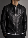 DIESEL BLACK GOLD LABRASIV LEATHER JACKET