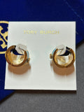 Pre-loved Tory Burch hoop earrings