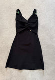 Sandro black dress size FR38 (UK10)