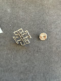Tory Burch logo stud earrings
