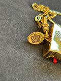 Vintage inspired juicy couture limited edition Christmas necklace