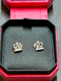 Juicy couture crown stud earrings
