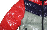 DSQUARED2 Men’s Colour Block Down Puffer Bomber Jacket Size 46 S74AM1278 – Authentic