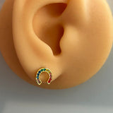 Kate Spade New York mismatched stud earrings