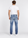 DIESEL BUSTER R95T8 Jeans Men’s Slim Tapered Blue Denim Stretch
