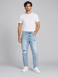 DIESEL D-Vider 009JR Men's Carrot Fit Tapered Jeans – W36 L32
