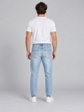 DIESEL D-Vider 009JR Men's Carrot Fit Tapered Jeans – W36 L32