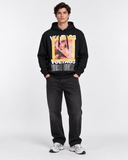 DIESEL S-ALBY-XB Men’s Black Graphic Hoodie Size XS Pullover Sweatshirt