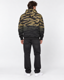DIESEL S-ALBY-TIGERCAM Men’s Camo Hoodie Size M Graphic Pullover Sweatshirt