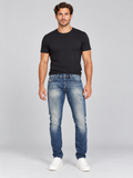 DIESEL BUSTER 0857M Men’s Jeans W29 L32 Slim Tapered Blue Denim