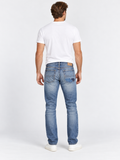 Polo Ralph Lauren Varick Slim Straight Jeans W31 L32 Blue Distressed Denim