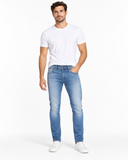 DIESEL SLEENKER 0852V Mens Jeans W29 L34 Slim Skinny Blue Denim Stretch