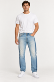 Diesel 1995 09E21 Men’s Light Blue Jeans Two Tone Side Panels