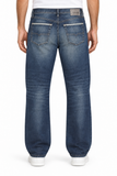 DIESEL KHIRO 0850K Men's Straight Leg Jeans W32 L30 Blue Denim Authentic