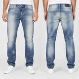 DIESEL D-MACS 009IR JEANS W32 L30 STRAIGHT FIT BLUE DENIM 100% AUTHENTIC